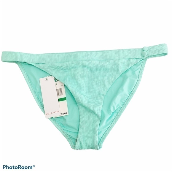RED Carter Banded Hipster Bikini Bottom NWT Size L - Picture 4 of 10